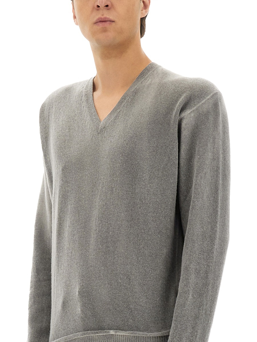 [Our Legacy] Knitwear FW25 M4253PGS_GREYSPRAYDYECHERUBWOOL