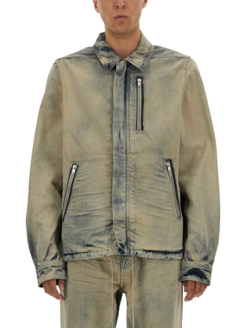 [RICK OWENS DRKSHDW] Denim jacket FW25 DU02E7775_DMP38