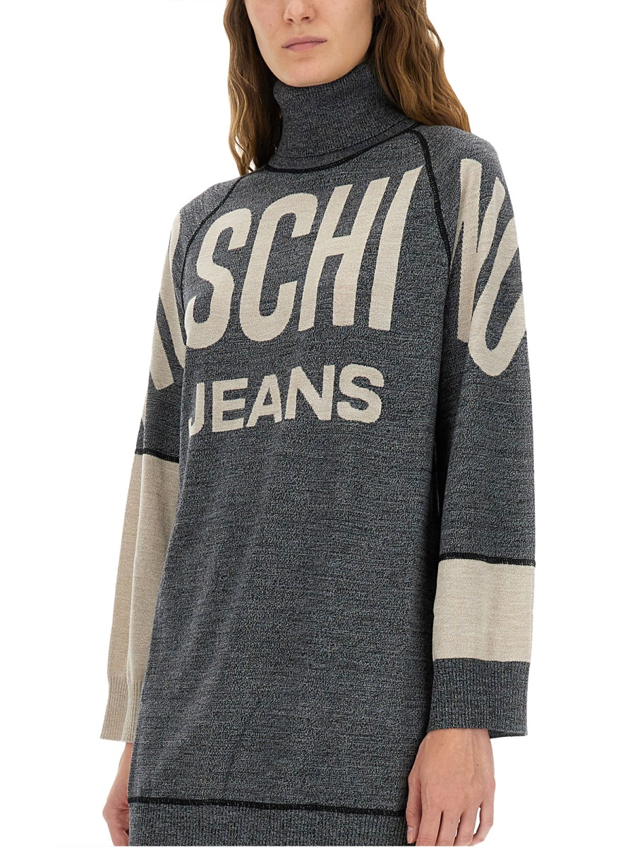 [Moschino Jeans] Long sleeve dress FW25 04808212_2509