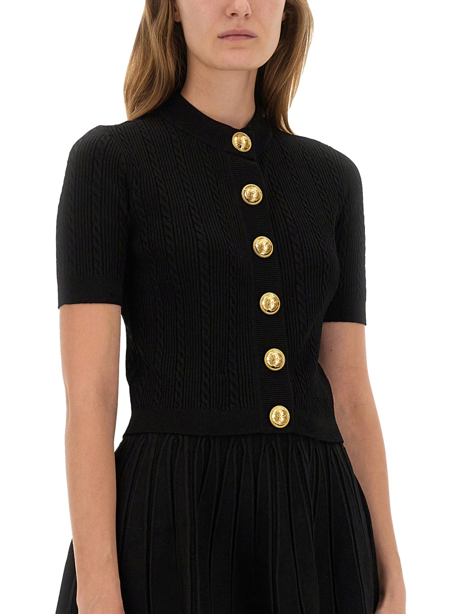 [Balmain] Cardigan FW25 FF1KL230KI50_0PA