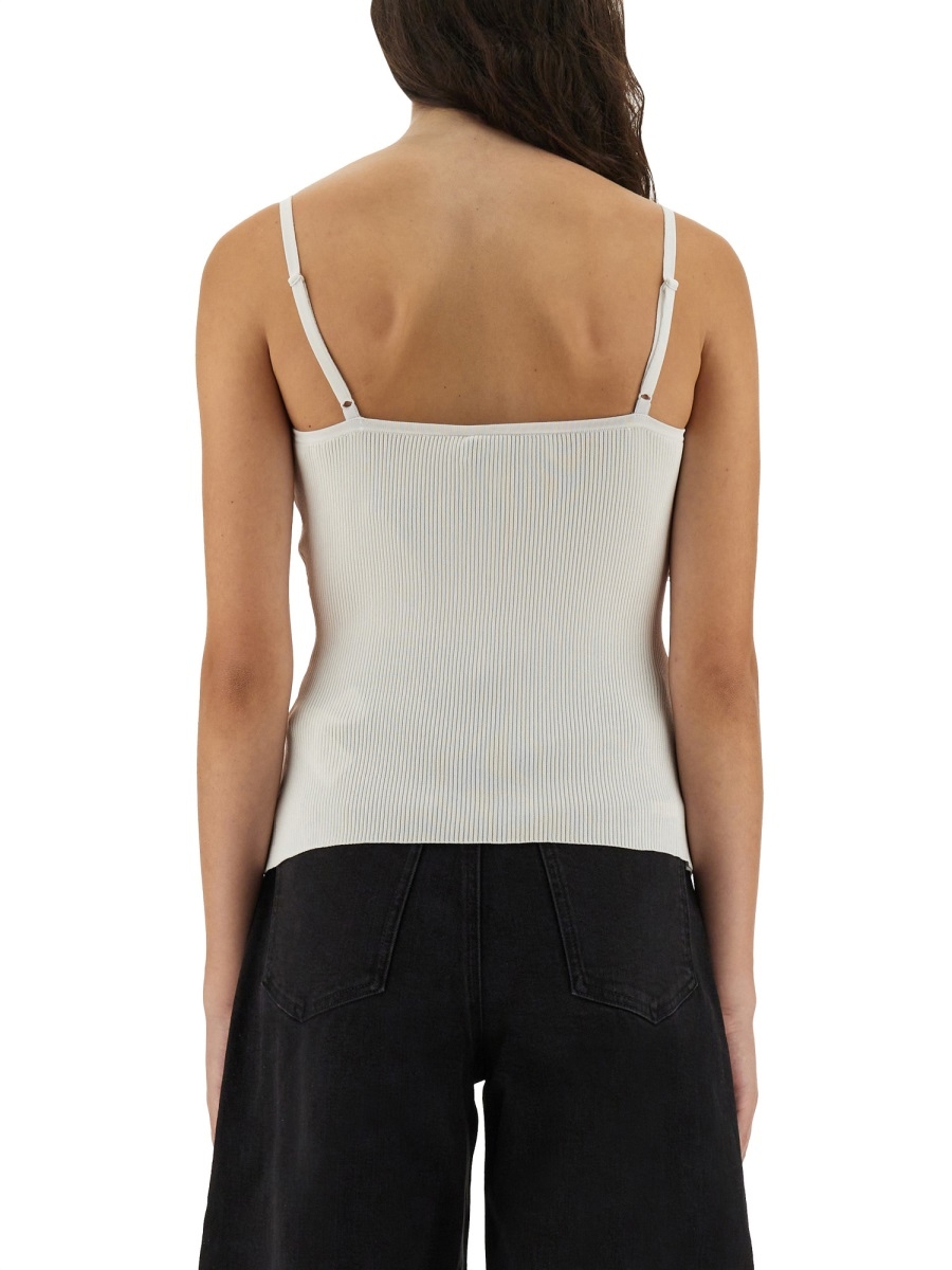 [Self-portrait] Tank top FW25 PF25-042T-W_WHITE