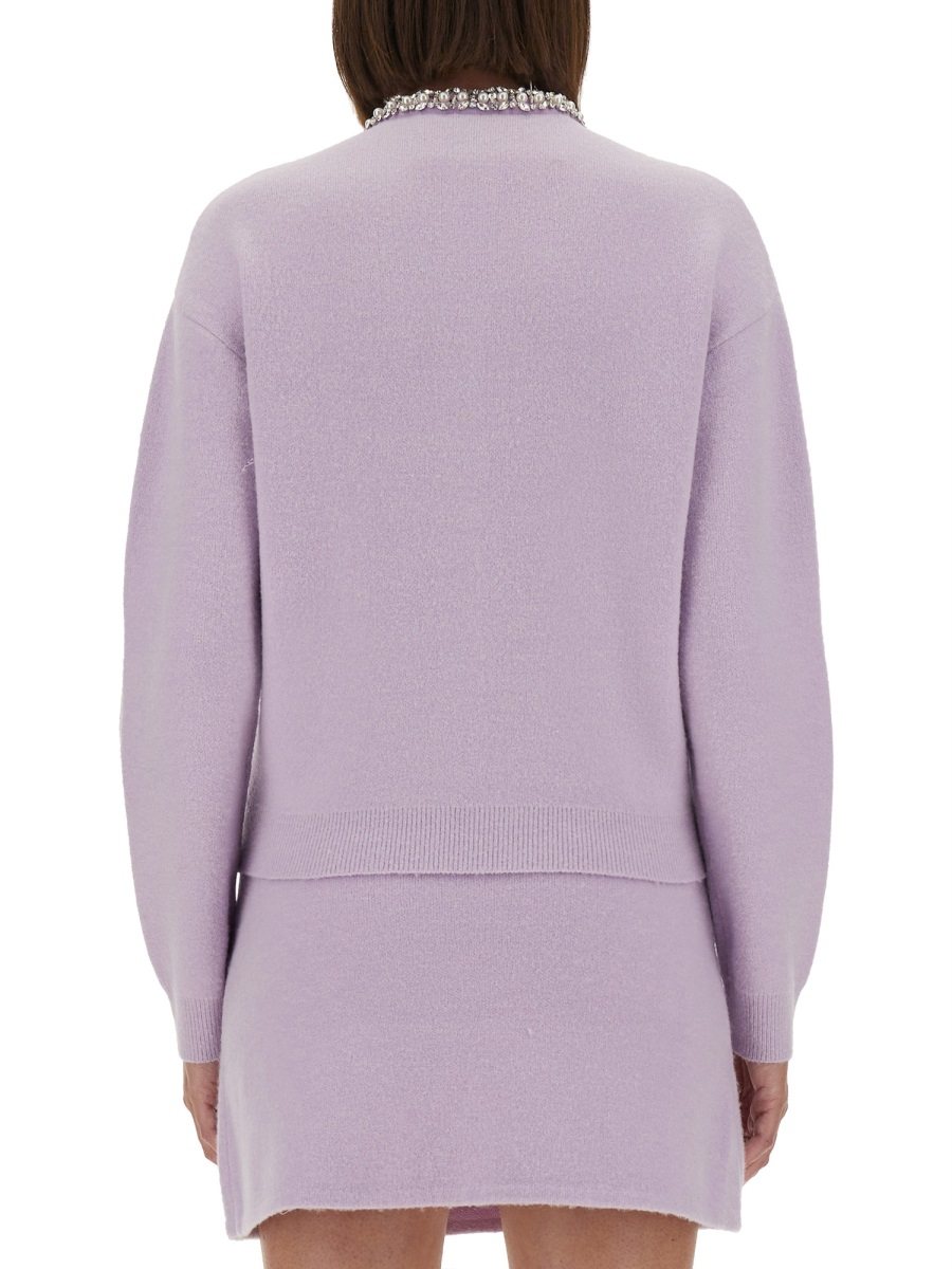 [Self-portrait] Cardigan FW25 PF25-085C-L_LILAC