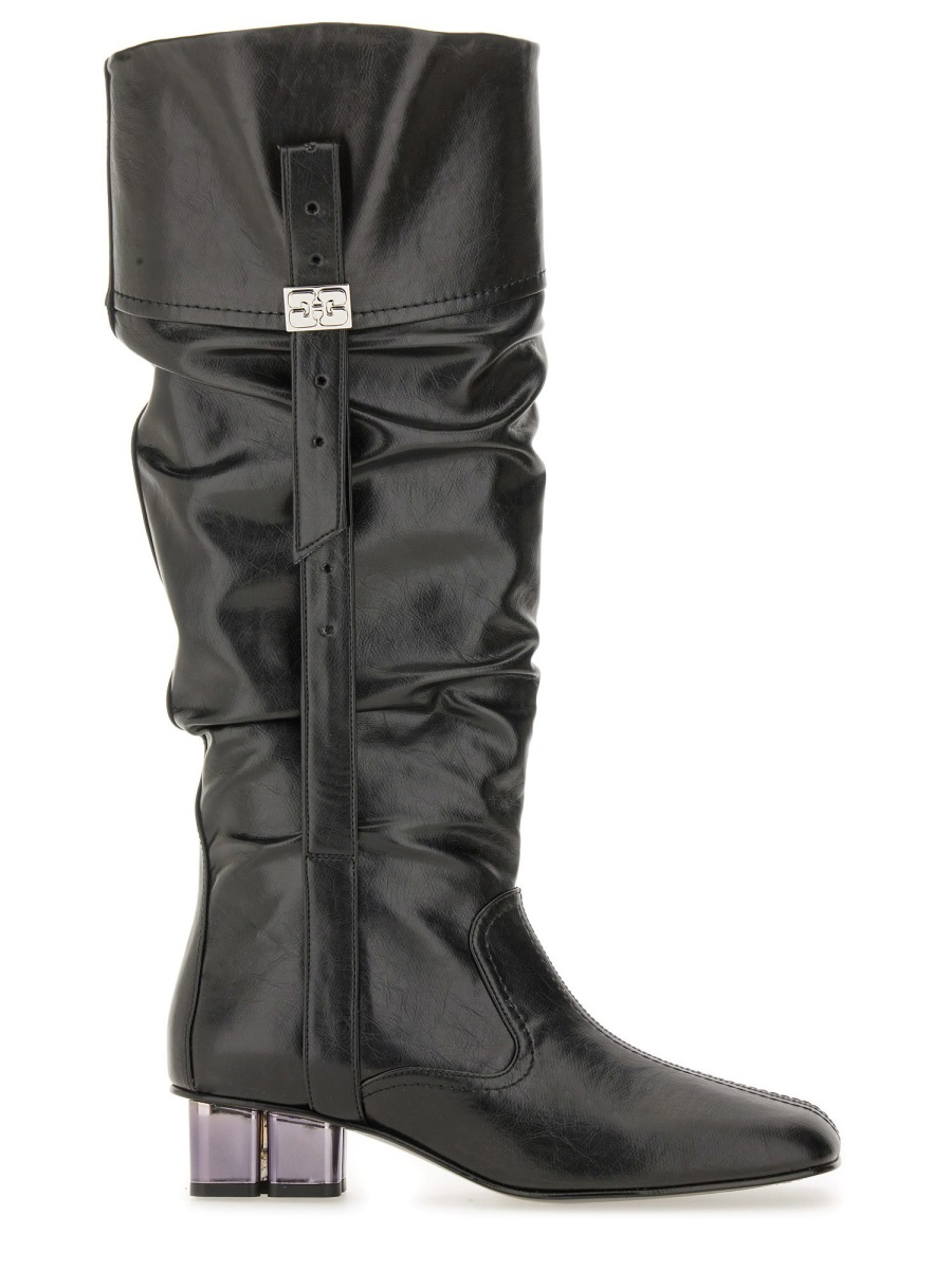 [GANNI] Long Boots FW25 S3113_099