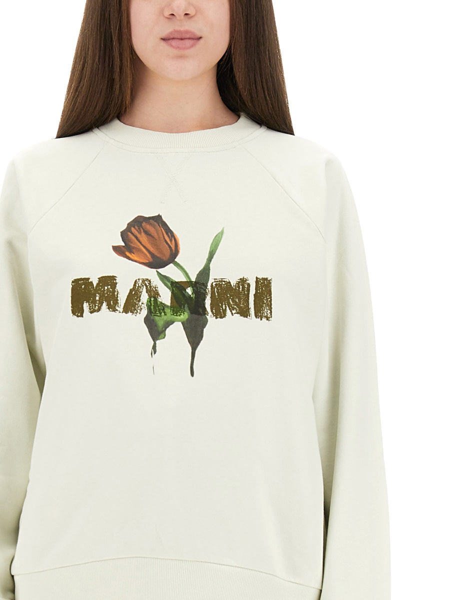 [Marni] Sweatshirt FW25 FLJE0128PA_USCY32LOW09