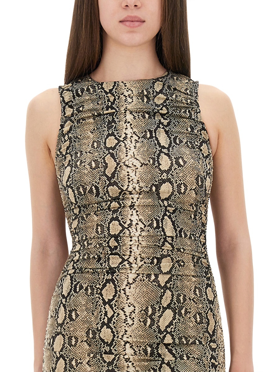 [MICHAEL BY MICHAEL KORS] Sleeveless dress FW25 MT58319HMC_120SOFTECRU