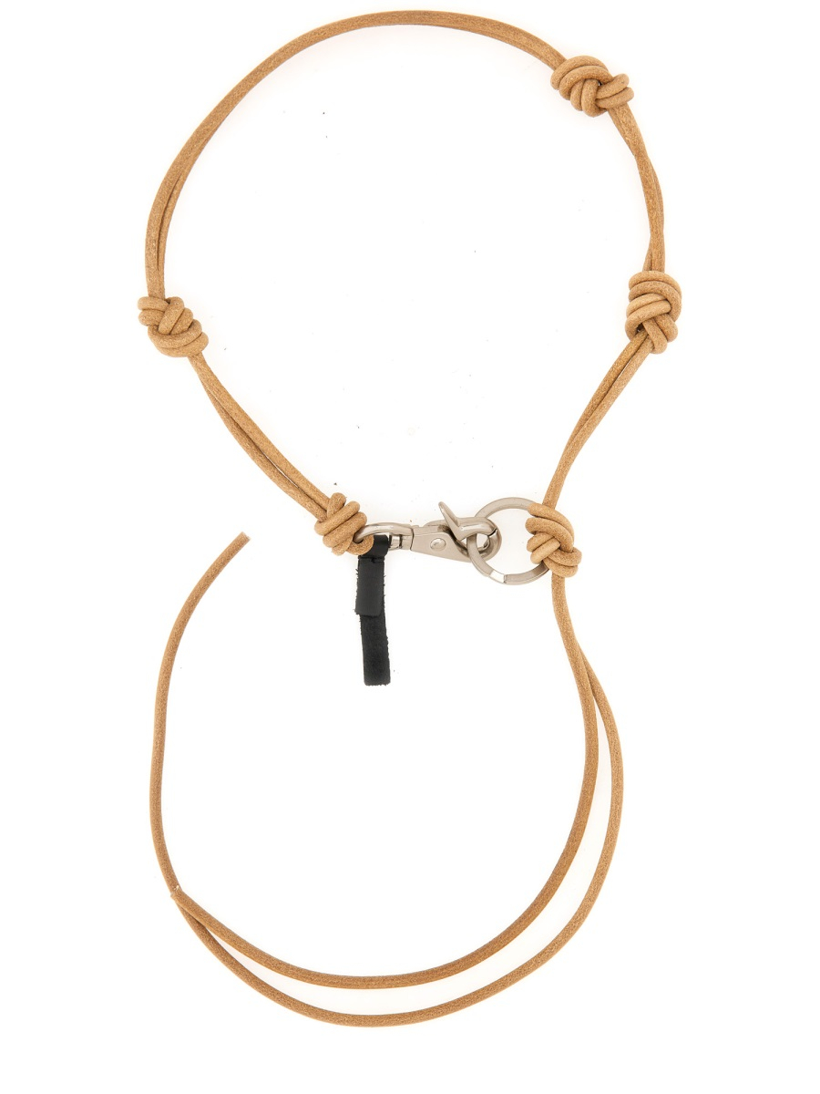 [Our Legacy] Keyring FW25 A4248ULN_NATURALLEATHER