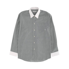 [SPORTY&RICH] Shirts Long Sleeve FW25 SI01961302ST71_FORESTSTRIPED