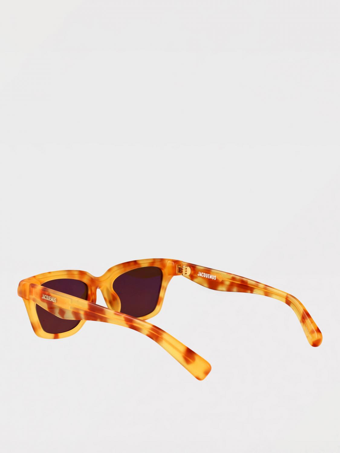[JACQUEMUS] Sunglasses SS26 JAC109C4SUN BEIGE T-SHELL/ SILVER/ BROWN