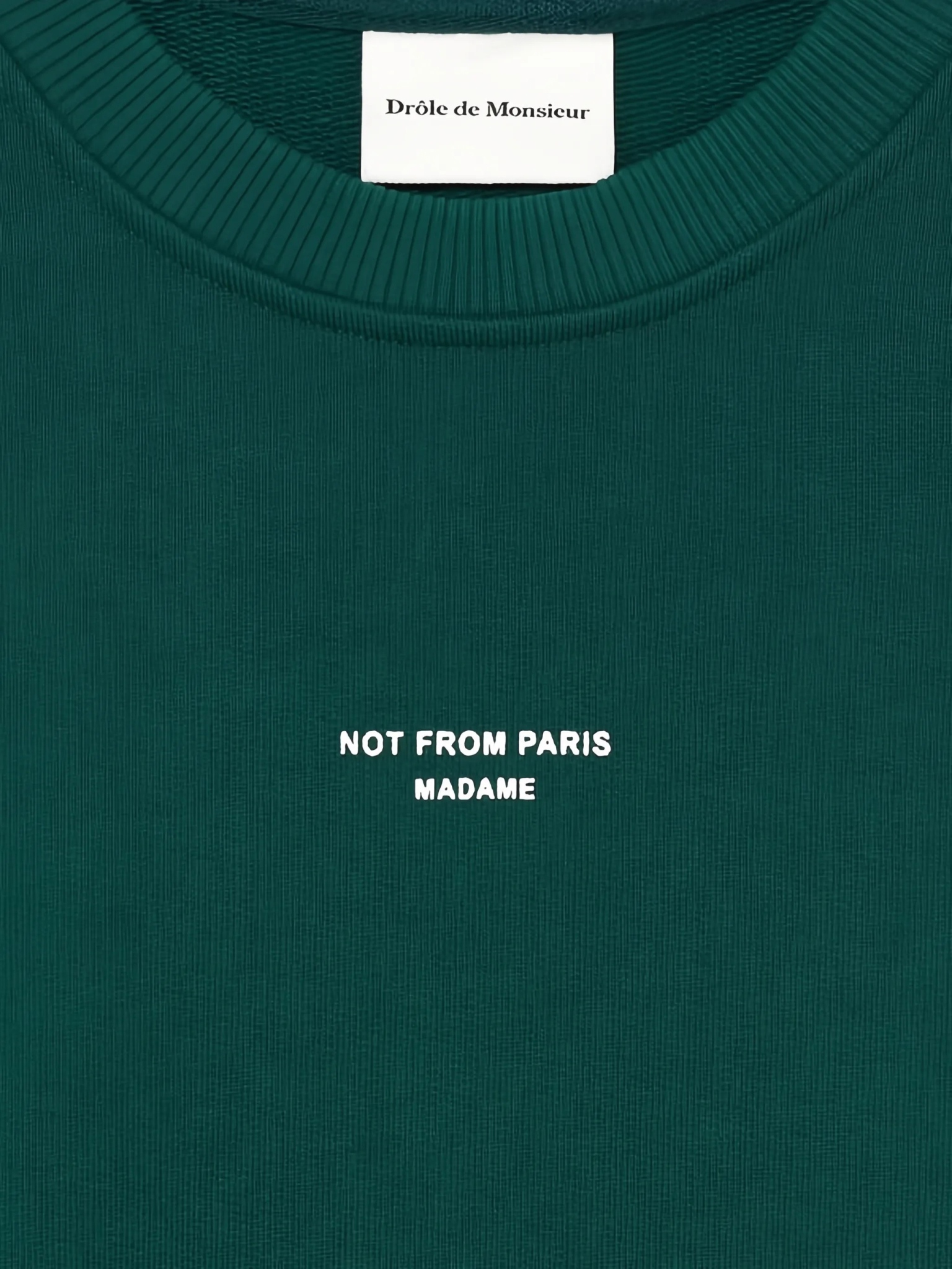 [DROLE DE MONSIEUR] Sweatshirt SS26 PERMSW148CO127DGN