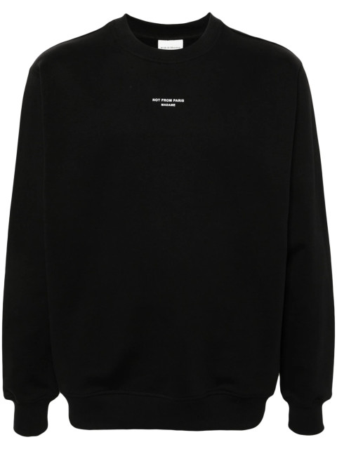 [DROLE DE MONSIEUR] Sweatshirt SS26 PERMSW148CO127BL
