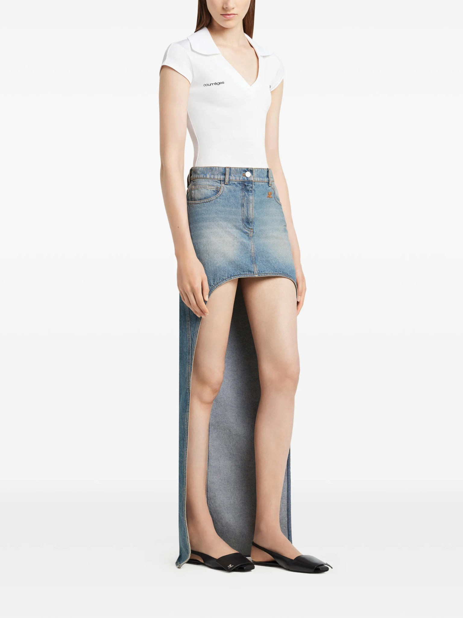 [Courreges] T-shirts Short Sleeve SS26 126JPO057JS0195