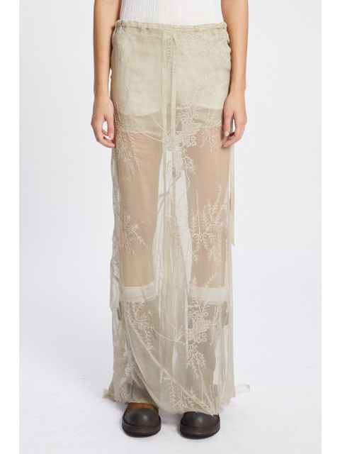 [ANN DEMEULEMEESTER] Long skirt SS26 B0012791FA735220