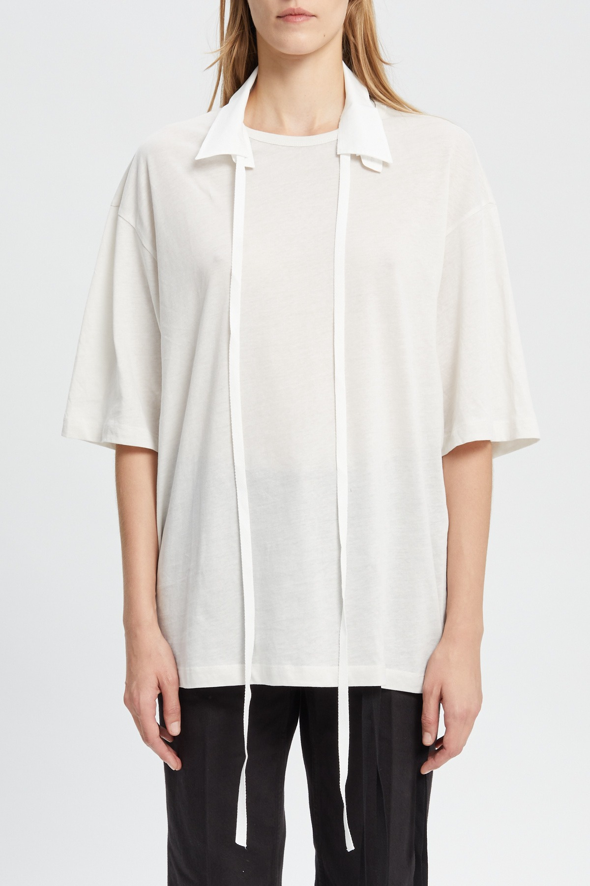 [ANN DEMEULEMEESTER] T-shirts Short Sleeve SS26 B0013837FA206003
