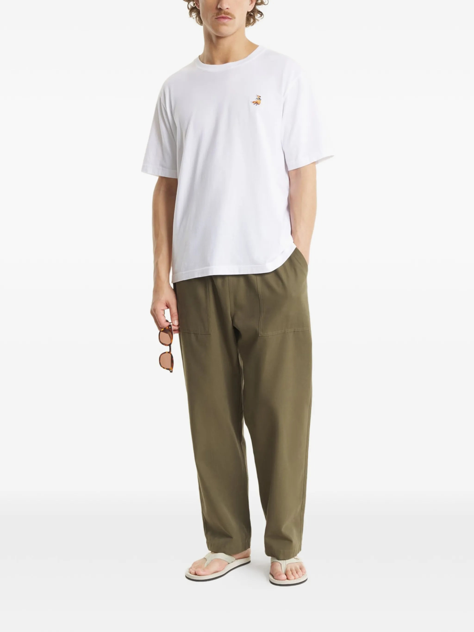 [MAISON KITSUNE] T-shirts Short Sleeve SS26 QM00102KJ7026