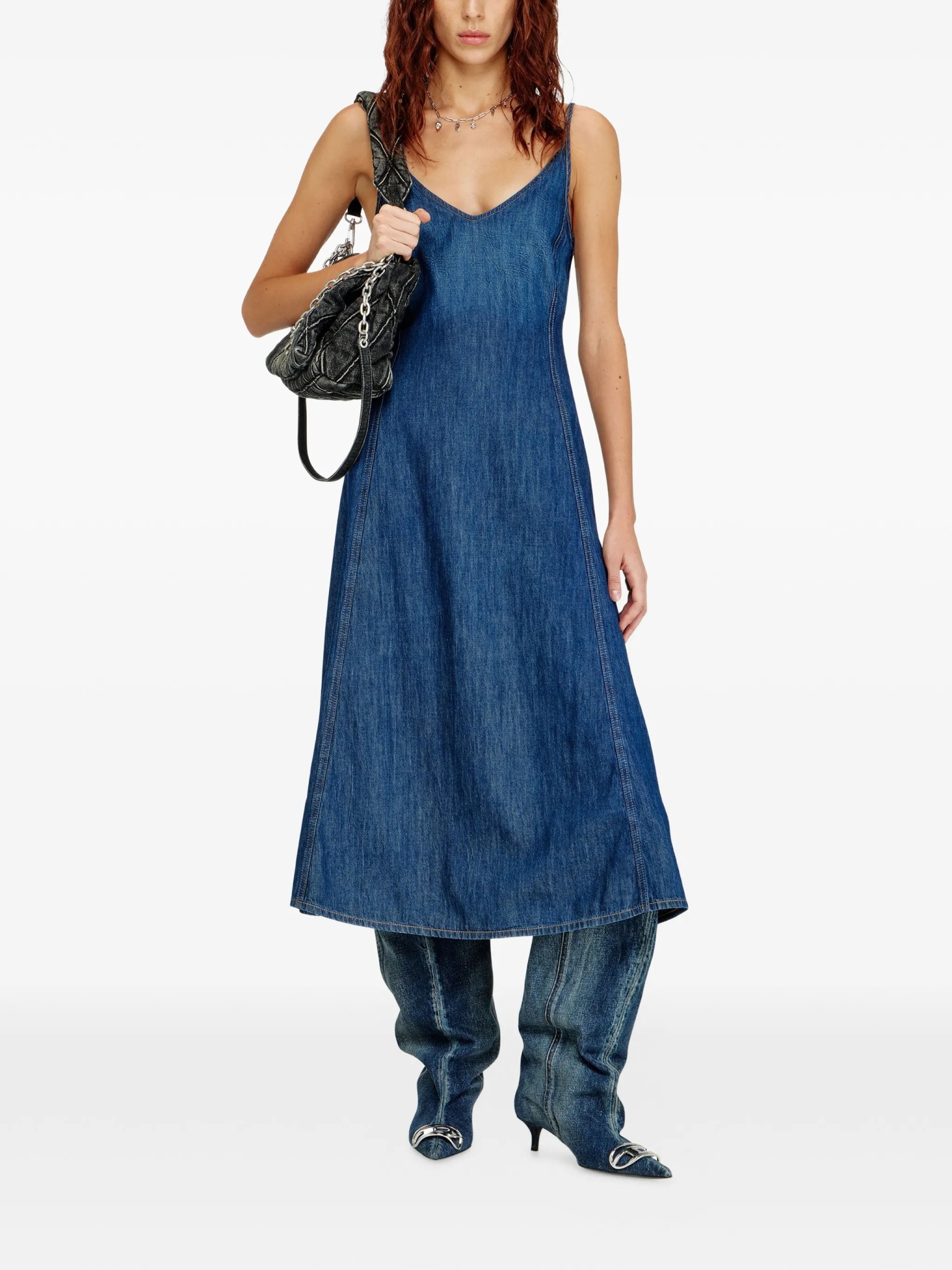 [Diesel] Sleeveless dress SS26 A214530DBDB