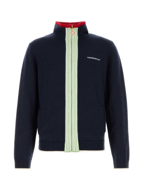 [Casablanca] Cardigan FW26 MPF26KW84501 NAVY