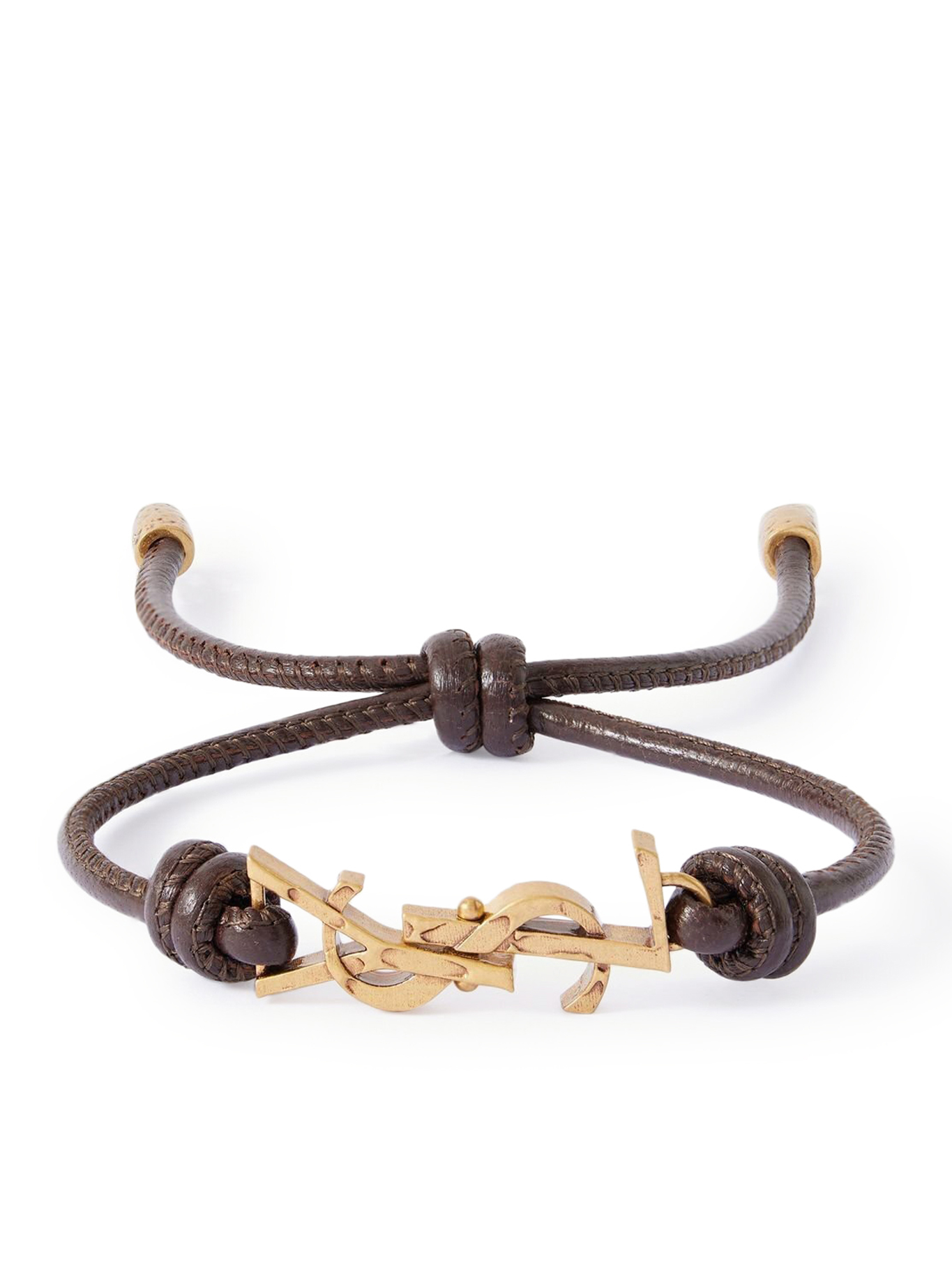 [Saint Laurent] Bracelet FW26 861459AAD2P2596 BURNT CHOCOLATE