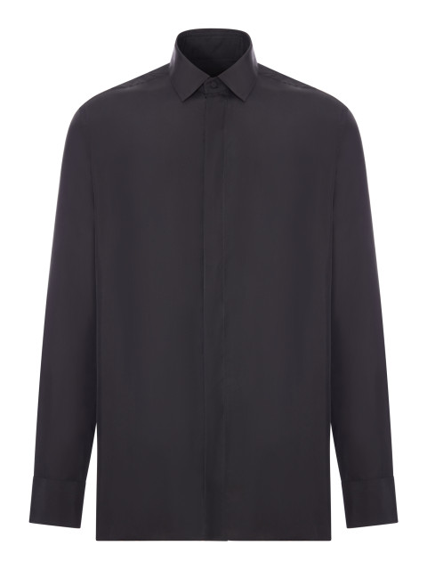 [Tom Ford] Shirts Long Sleeve FW26 HRVF04S0284NAA BLACK