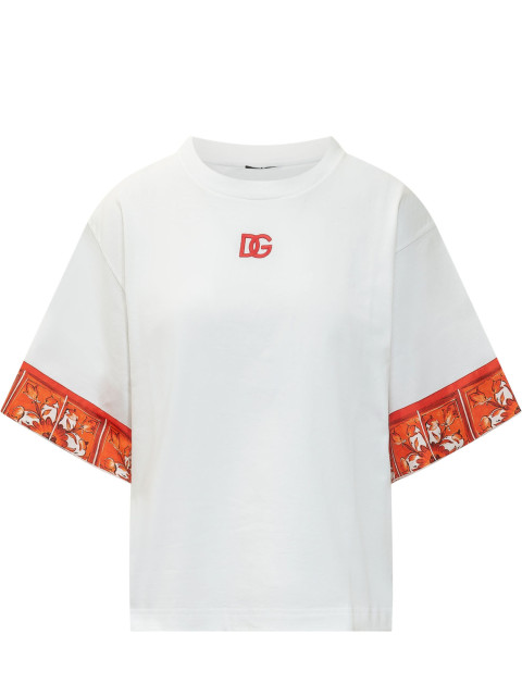 [Dolce & Gabbana] T-shirts Short Sleeve FW26 F8V06ZGDDT1 W0800