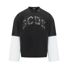 [GCDS] T-shirts Long Sleeve SS26 C1MBQC077J080 999A