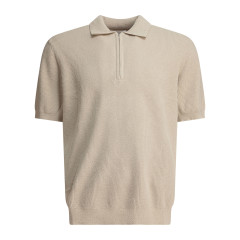 [NN07] Shirts Short Sleeve SS26 2526429634DANNY ZIP POLO 6429ECRU