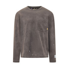 [GALLERY DEPT] T-shirts Long Sleeve SS26 TOP018 DIRTYBLACK