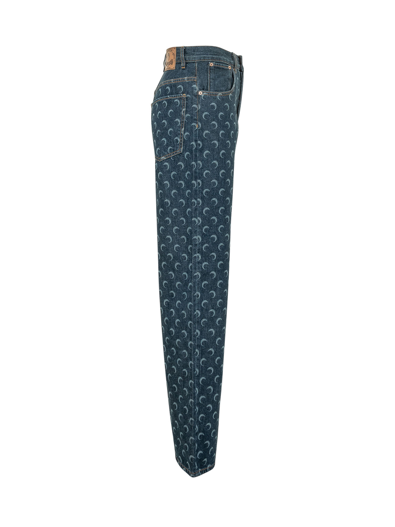 [MARINE SERRE] Jeans SS26 MPA187ARDEN0002 BL80