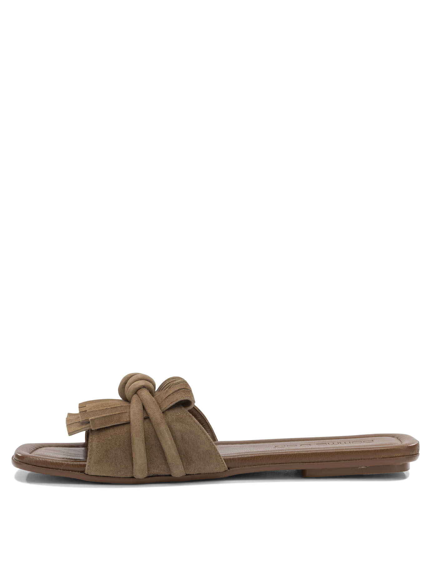 [Pomme D'Or] Slippers SS26 1099GLENNCAMOSCIO TOFFEE