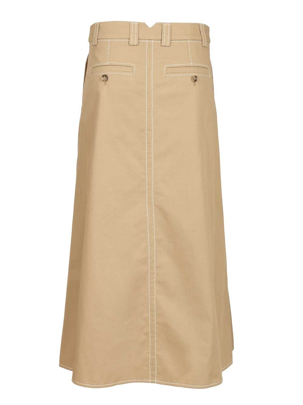 [AMI] Long skirt SS26 FSK457.CO0214A036