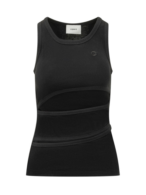 [Coperni] Tank top SS26 COPJS204F5012 BLK