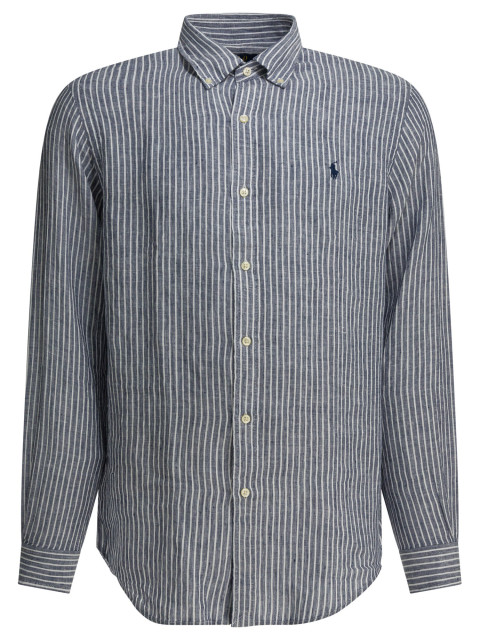[Polo Ralph Lauren] Shirts Long Sleeve SS26 710B155940027188G NEW CLASSIC NAVY