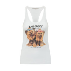 [Stella McCartney] Tank top SS26 6J04433SQA33 9000