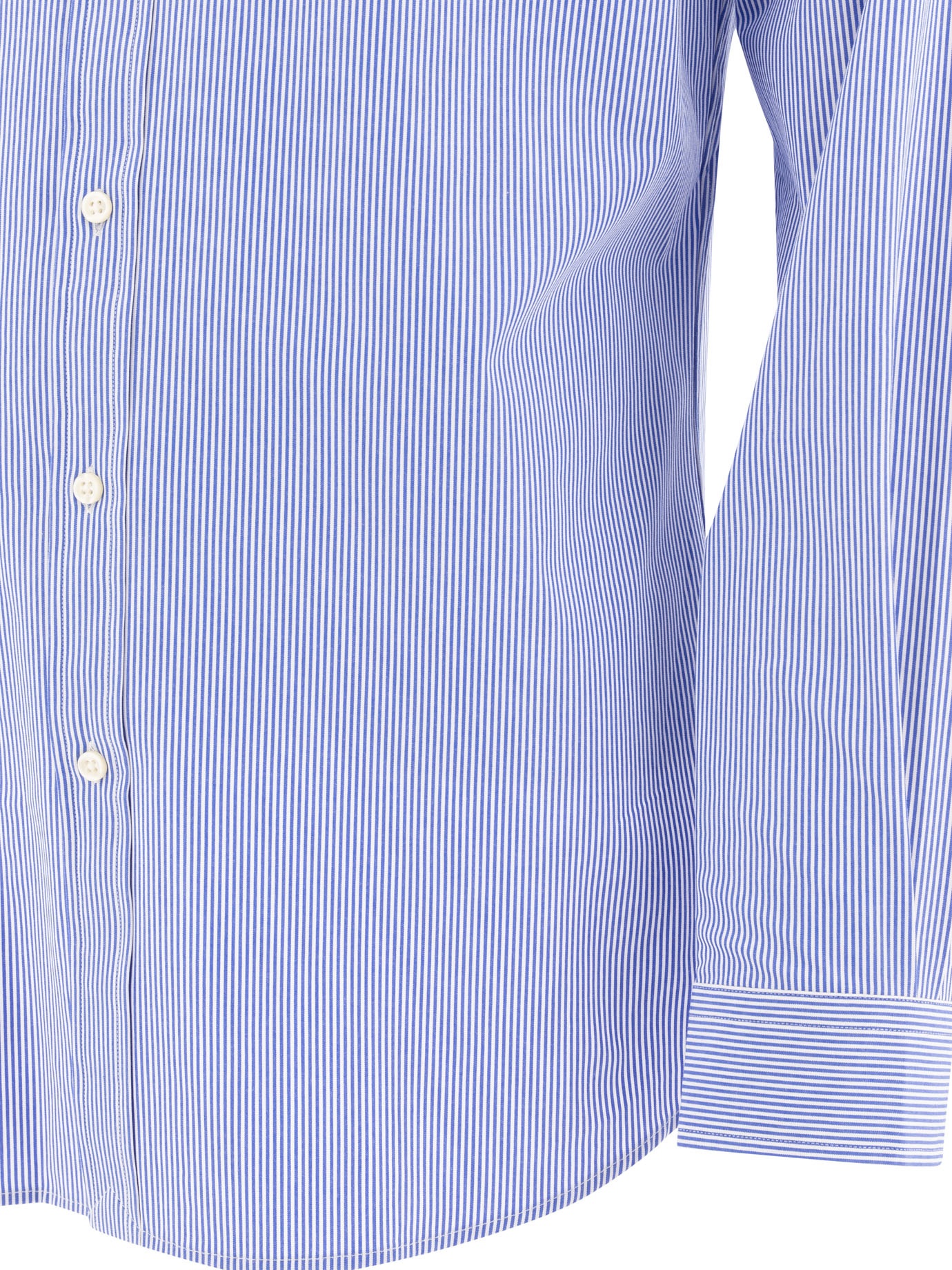[Polo Ralph Lauren] Shirts Long Sleeve SS26 7109282540072866 BLUE/WHITE HAIRLINE