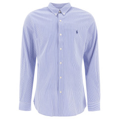 [Polo Ralph Lauren] Shirts Long Sleeve SS26 7109282540072866 BLUE/WHITE HAIRLINE
