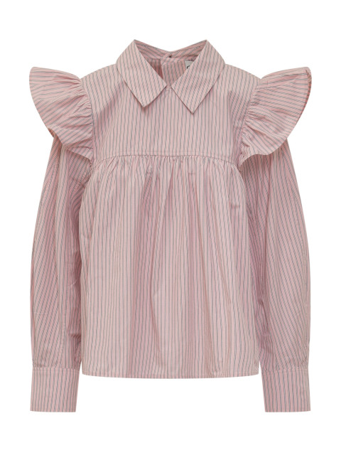 [GANNI] Shirts Long Sleeve SS26 A1040084 868
