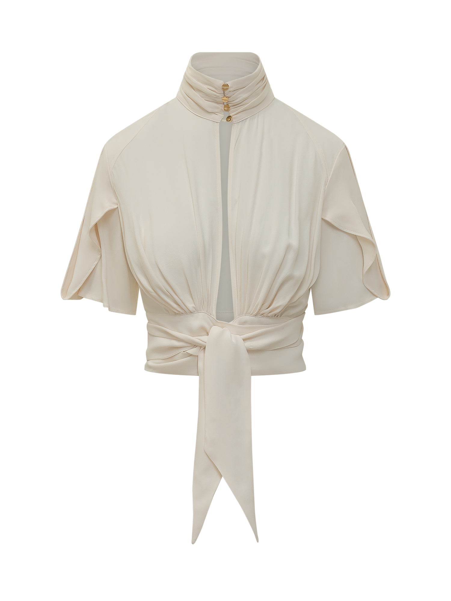 [ELISABETTA FRANCHI] Shirts Short Sleeve SS26 CA15862E2 193