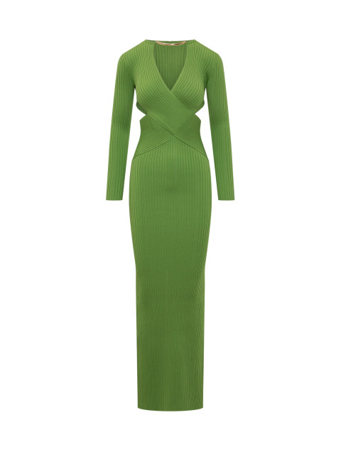 [ELISABETTA FRANCHI] Long sleeve dress SS26 AM17S61E2 EV3