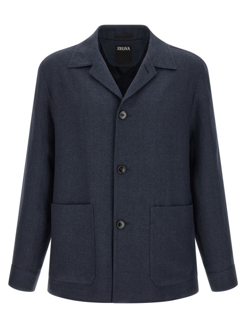 [ZEGNA] Casual Jacket SS26 376C52A31DHAQ0412
