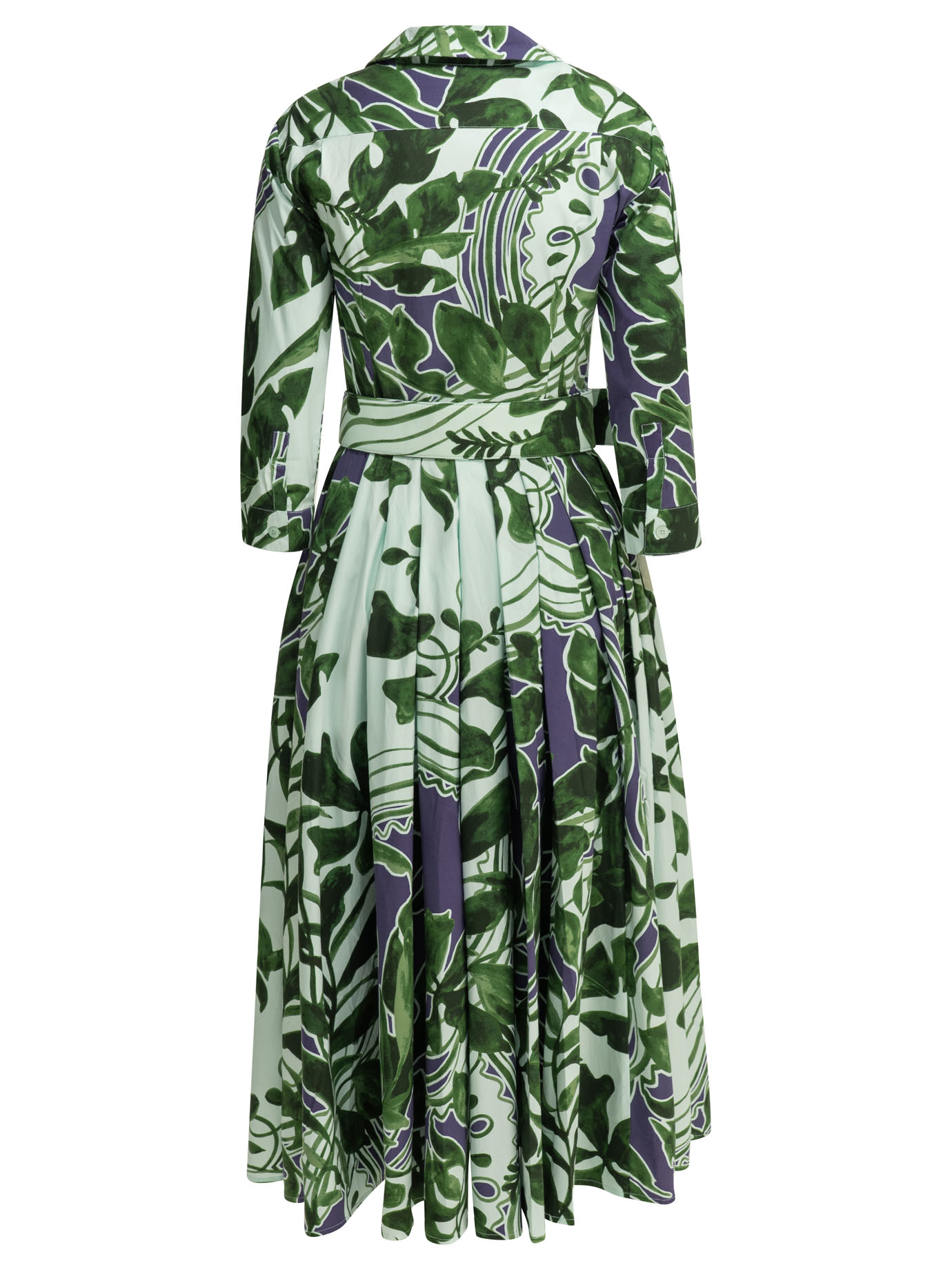 [Samantha Sung] Long sleeve dress SS26 LAURENTCOMO LAKE GARDENWHITE