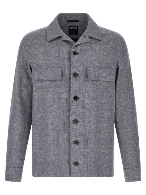 [ZEGNA] Shirts Long Sleeve SS26 UHV22A3SOT6B422