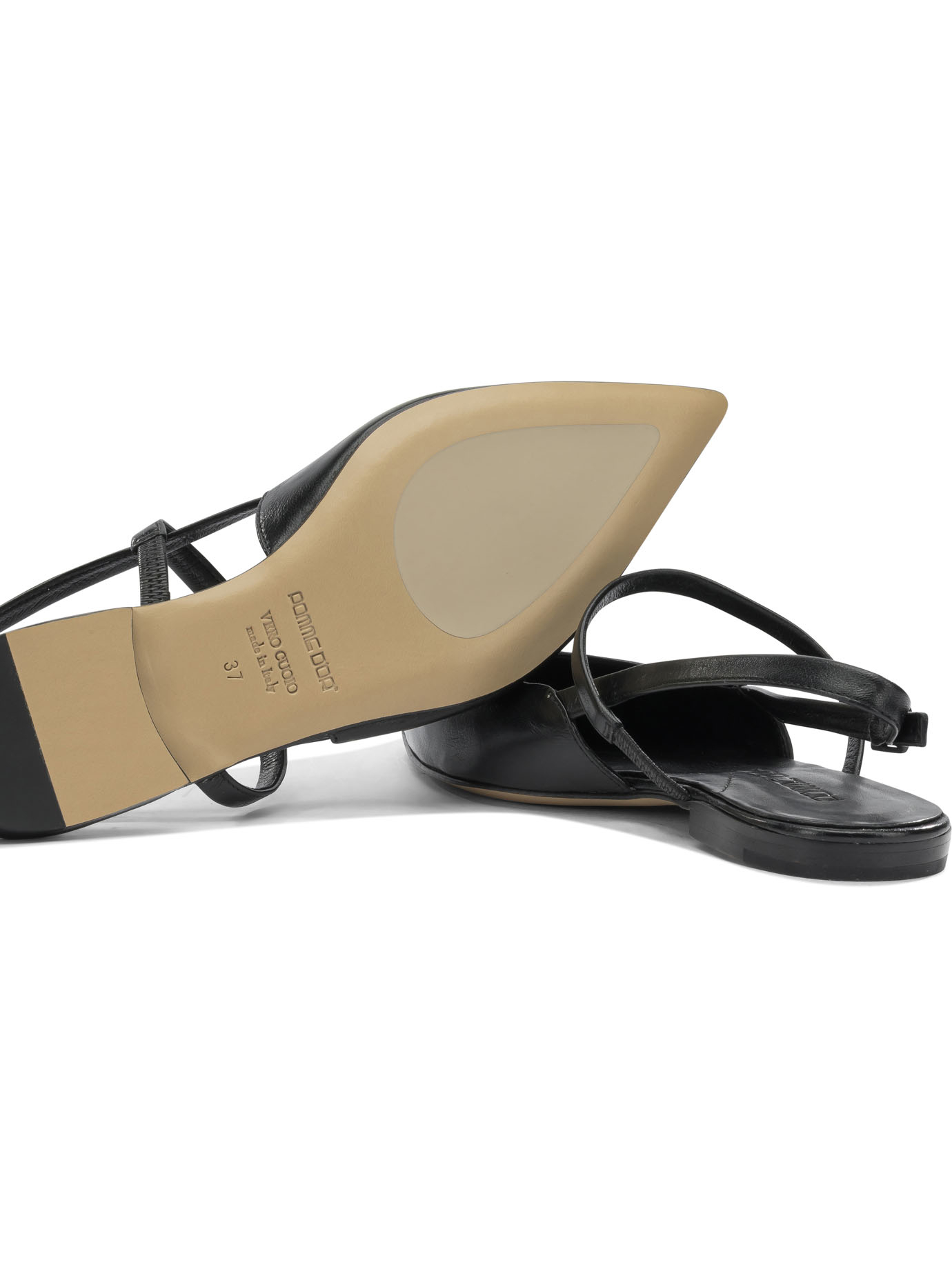 [Pomme D'Or] Flat shoes SS26 1203INGRIDGLOVE NERO