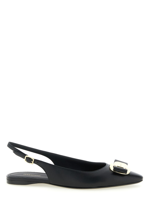 [Ferragamo] Flat shoes SS26 790605NERO