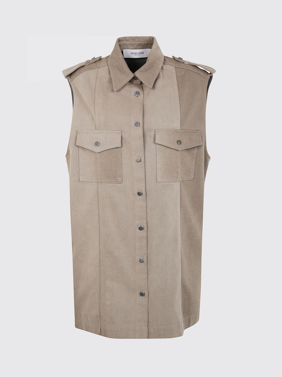 [Golden Goose] Shirts Sleeveless FW25 GWP02464P00207215184