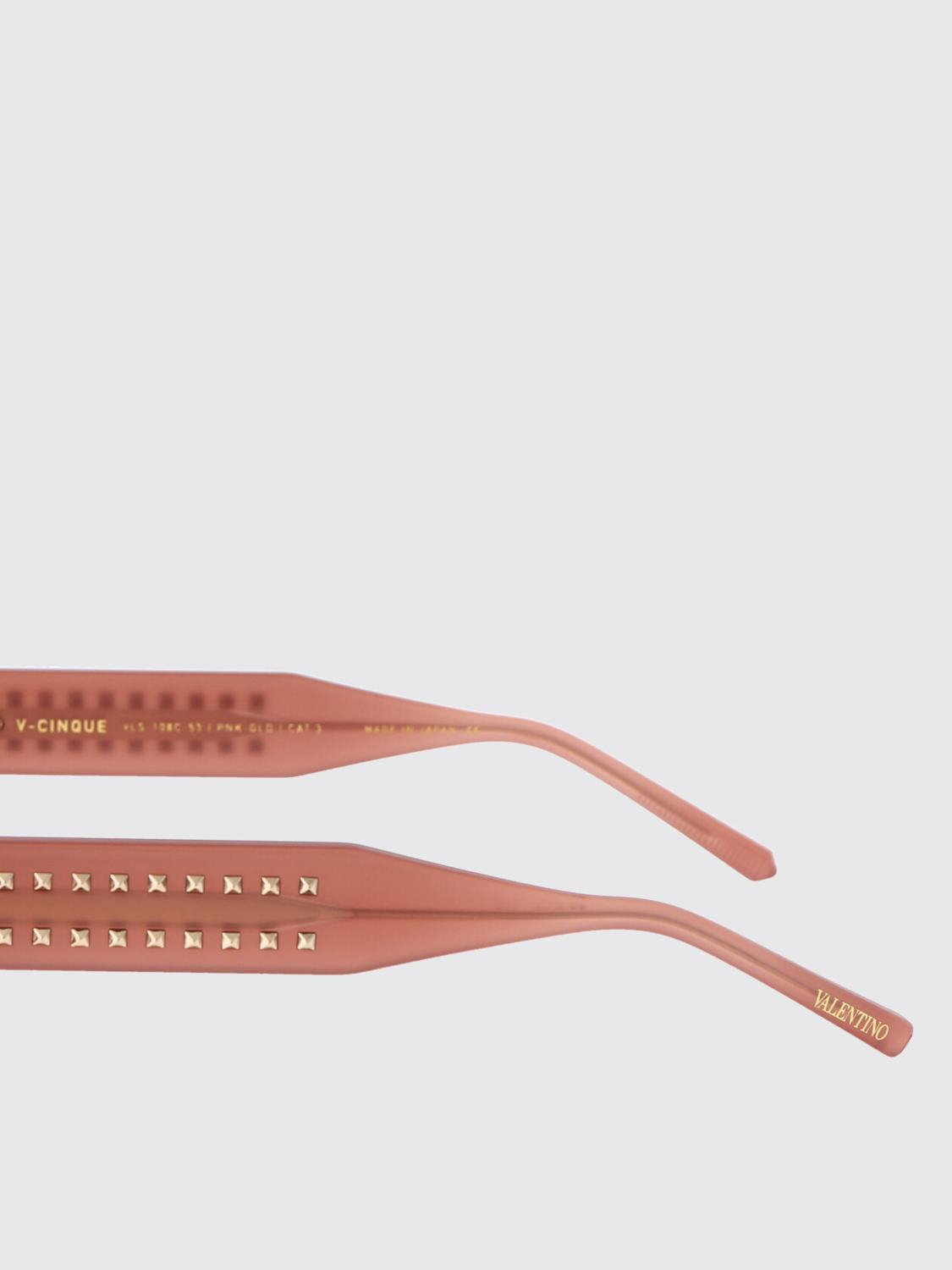 [Valentino Garavani] Sunglasses FW25 VLS-108C-53 PNK-GLD