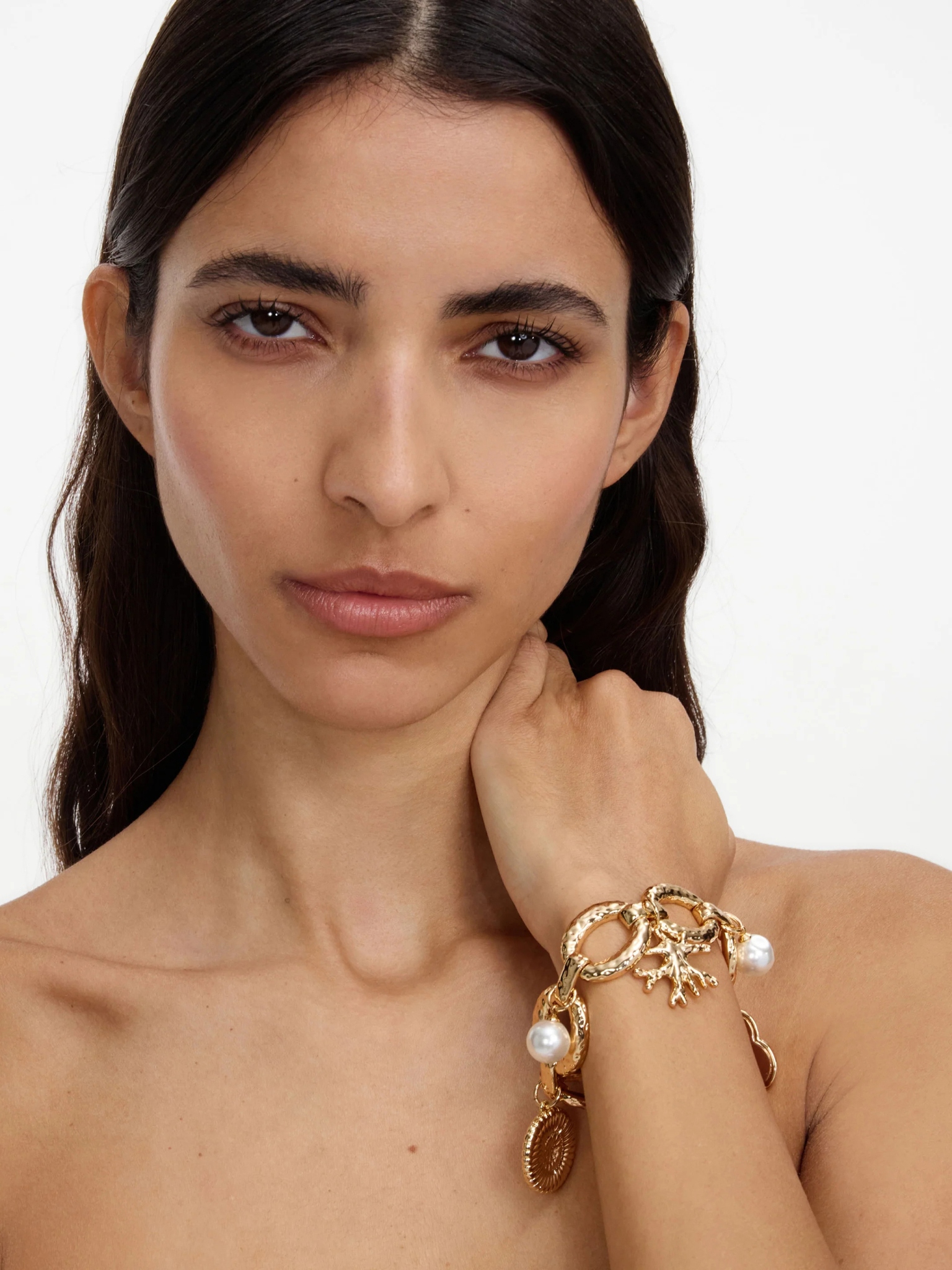 [SELF PORTRAIT] Necklace FW26 PF26619BGDGOLD