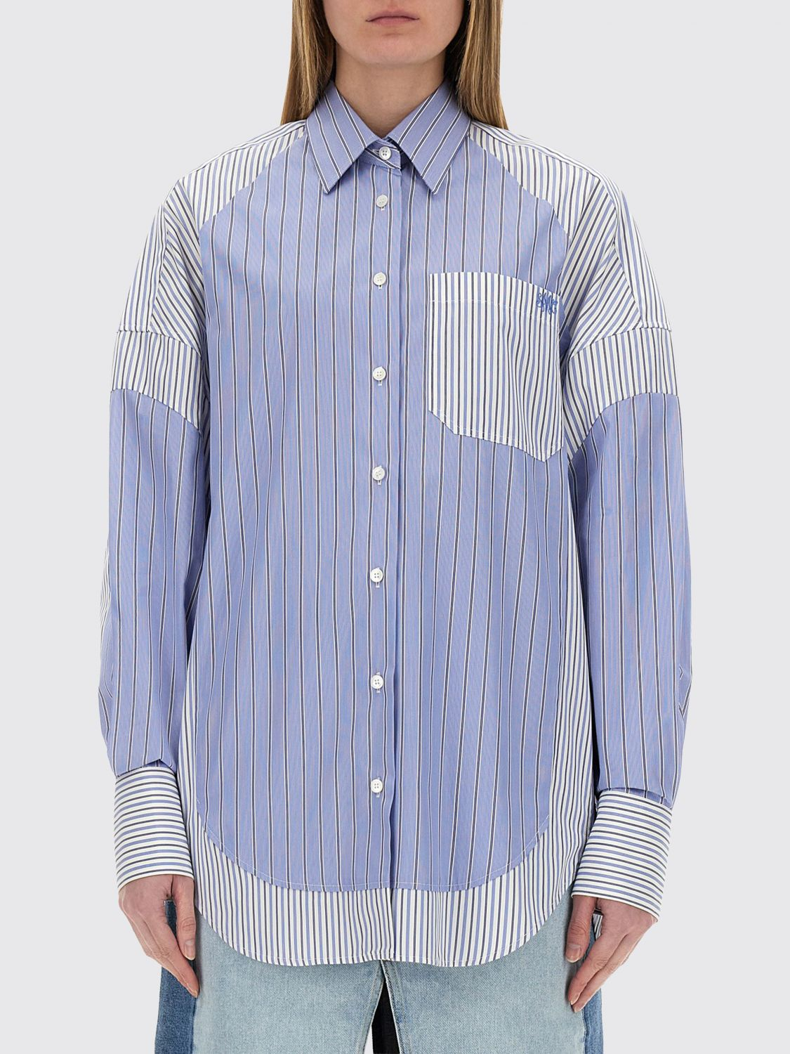 [Stella McCartney] Shirts Long Sleeve FW25 6201363FR115 8525