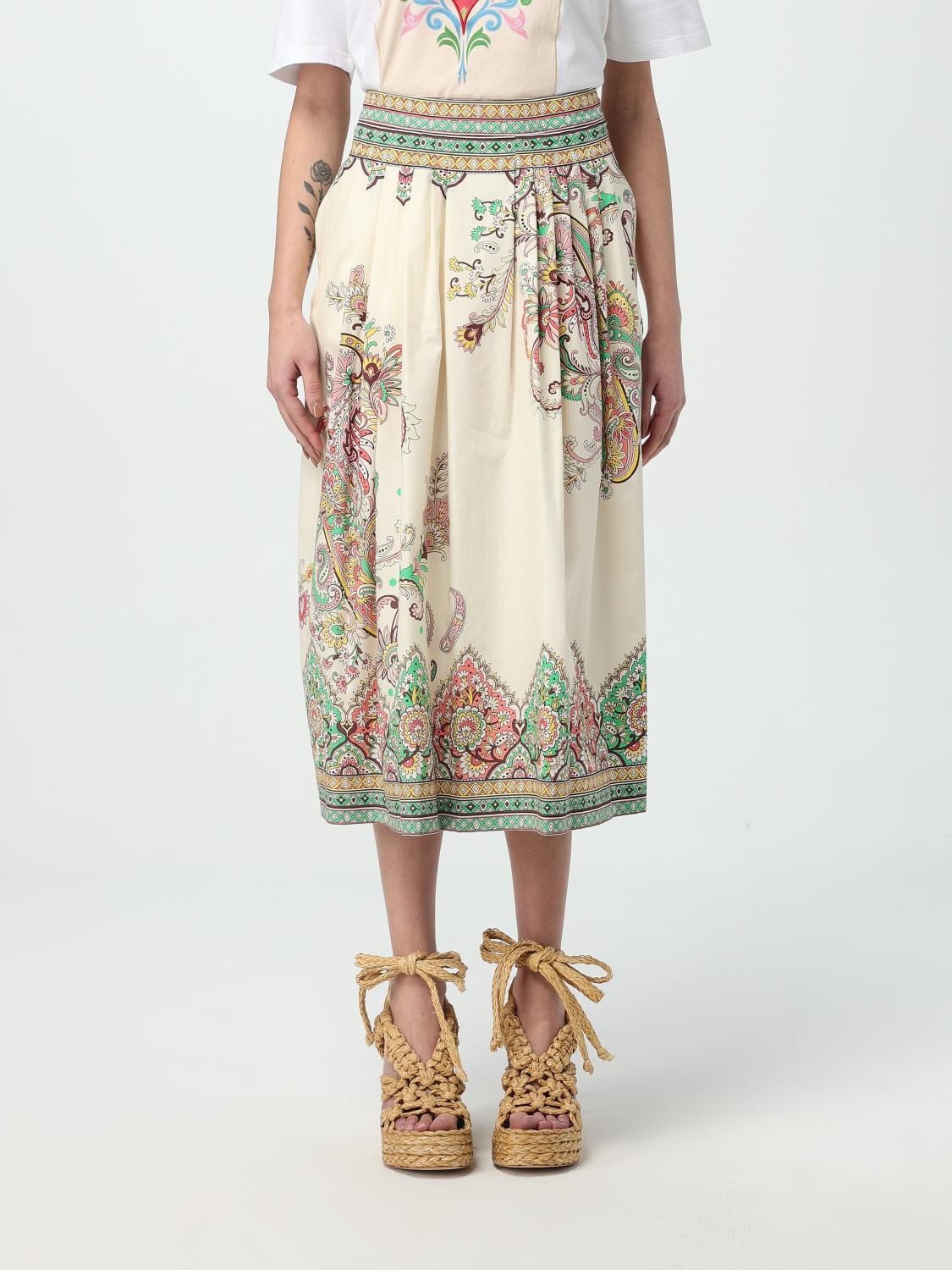 [Etro] Midi skirt SS25 WRFA011299SP5B8 X0802