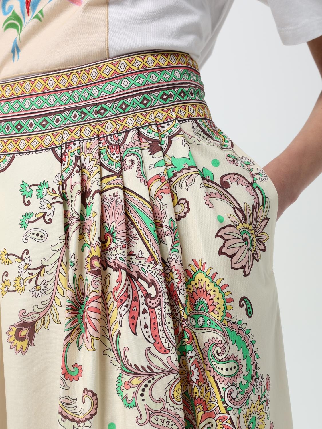 [Etro] Midi skirt SS25 WRFA011299SP5B8 X0802