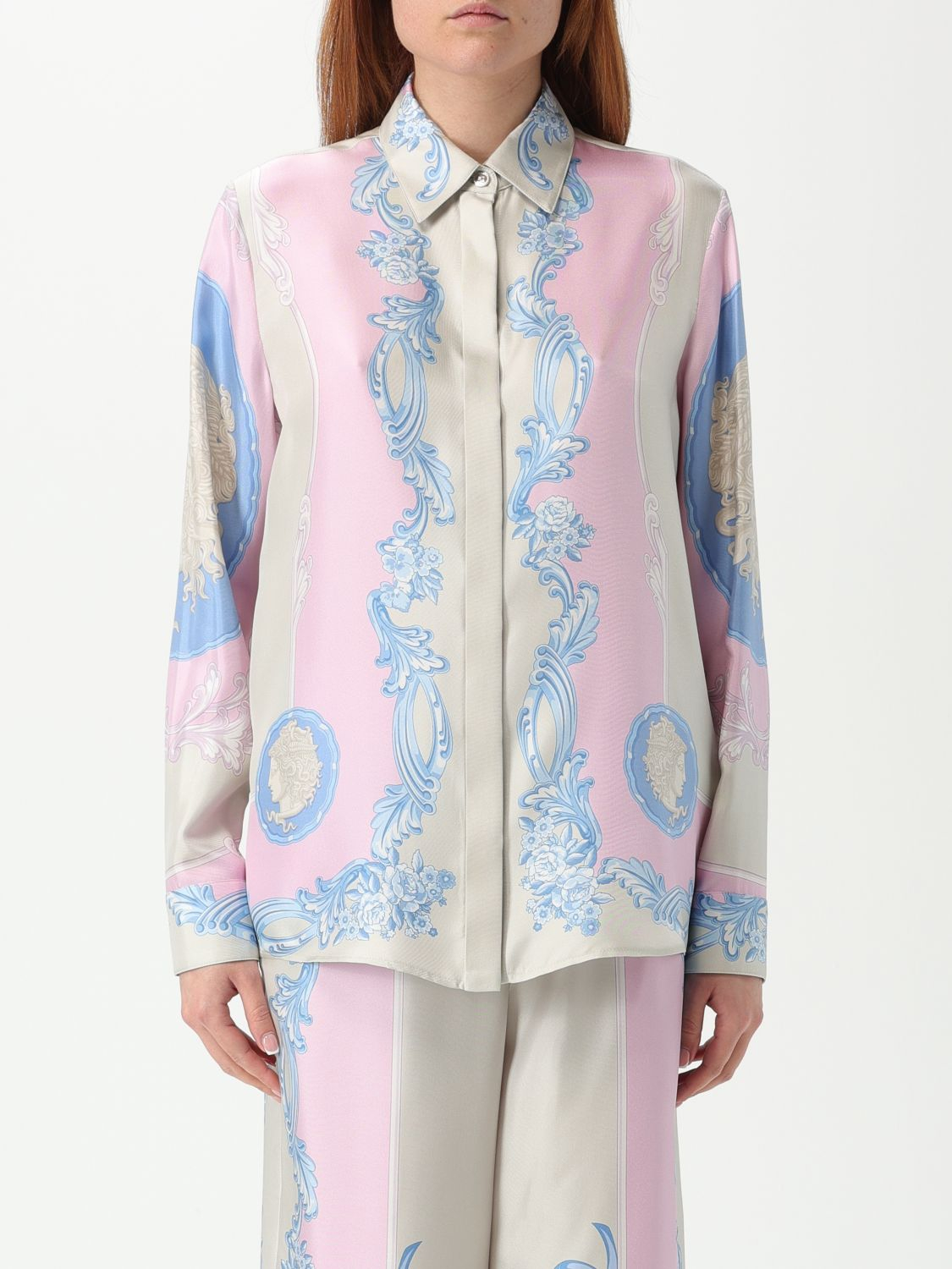[Versace] Shirts Long Sleeve SS25 10013601A14437 5PD60