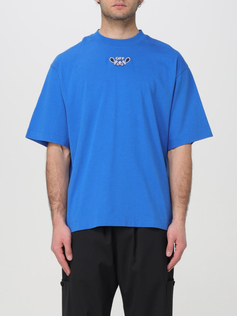 [Off-White] T-shirts Short Sleeve FW25 OMAA120S24JER003 4601